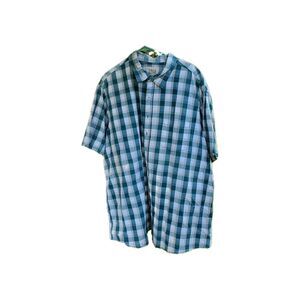True Nation Short Sleeve Button Down Shirt Size 3XLT